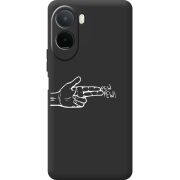 Чорний чохол BoxFace Poco C81 Pro Pew Pew