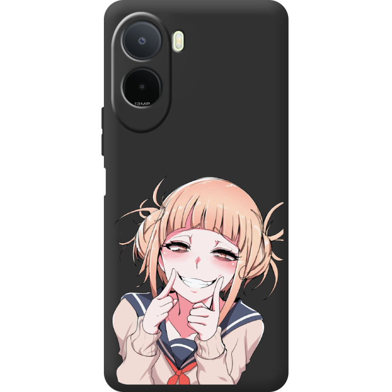 Чорний чохол BoxFace Poco C81 Pro Himiko Toga Smile