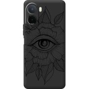 Чорний чохол BoxFace Poco C81 Pro Eye