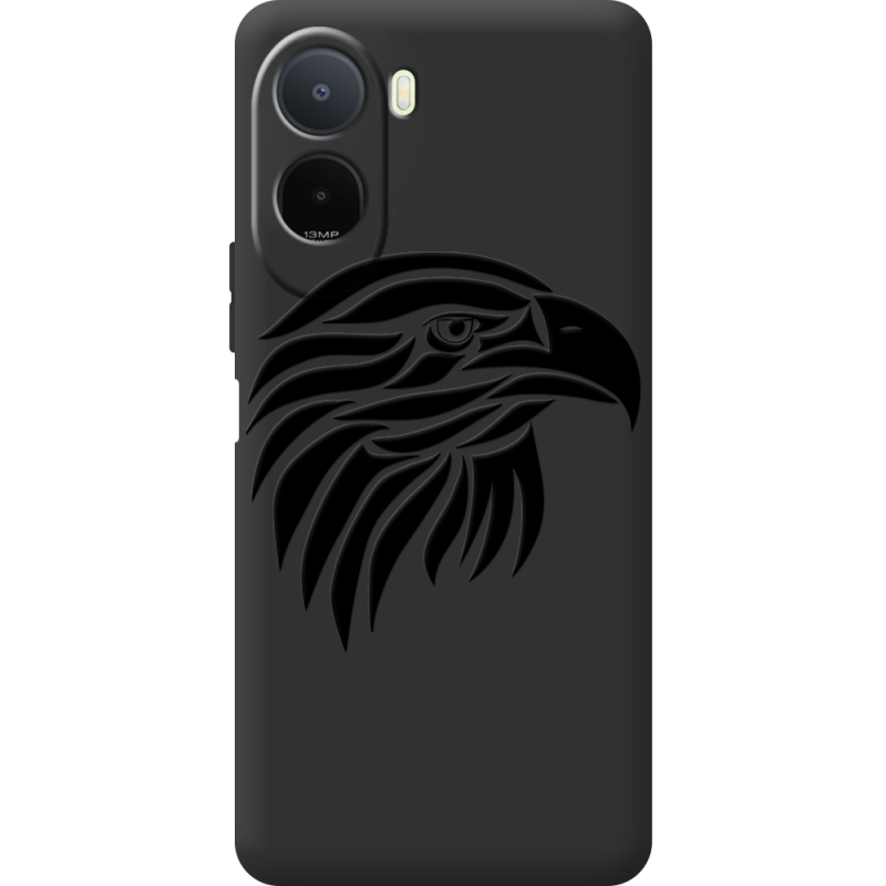 Чорний чохол BoxFace Poco C81 Pro Eagle