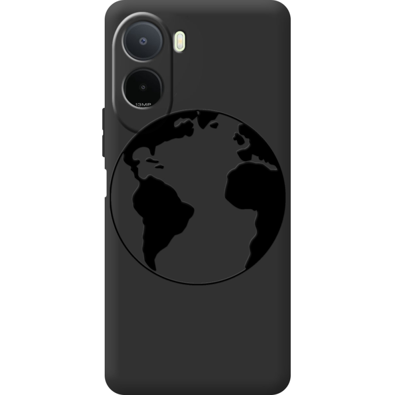 Чорний чохол BoxFace Poco C81 Pro Earth