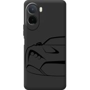 Чорний чохол BoxFace Poco C81 Pro Sportcar