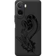 Чорний чохол BoxFace Poco C81 Pro Snake