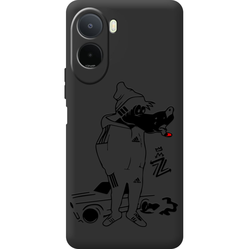 Чорний чохол BoxFace Poco C81 Pro 