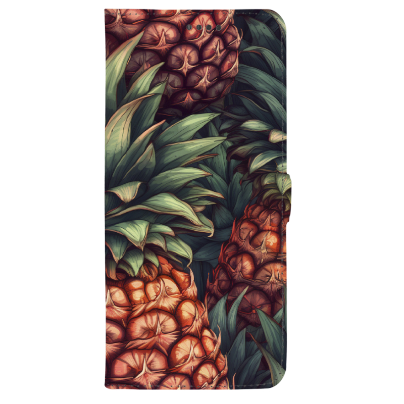 Чохол-книжка Stanford Side Magnet для Poco X8 Pro  Ananas