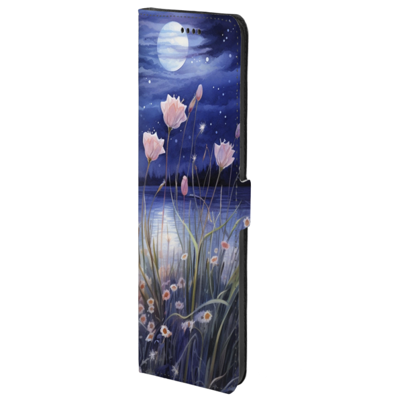 Чохол-книжка Stanford Side Magnet для Poco X8 Pro  Тиха ніч
