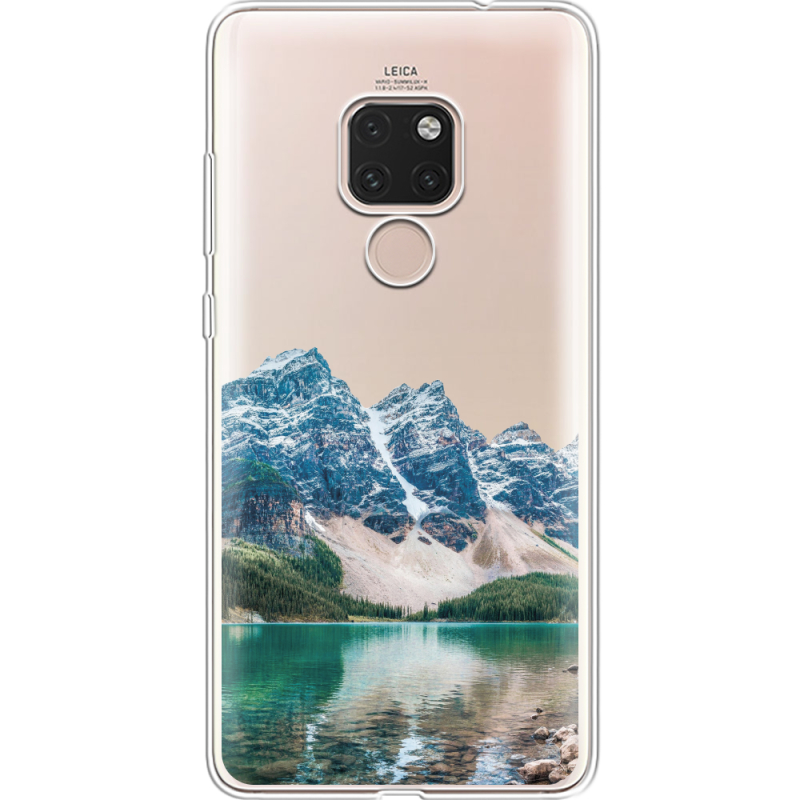 Прозрачный чехол Uprint Huawei Mate 20 Blue Mountain