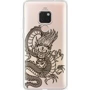 Прозрачный чехол Uprint Huawei Mate 20 Chinese Dragon