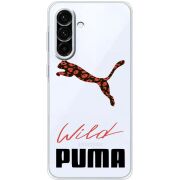 Прозорий чохол BoxFace Samsung Galaxy A27 5G (A276) Wild Cat