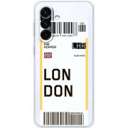 Прозорий чохол BoxFace Samsung Galaxy A27 5G (A276) Ticket London