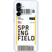 Прозорий чохол BoxFace Samsung Galaxy A27 5G (A276) Ticket Springfield
