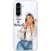 Прозорий чохол BoxFace Samsung Galaxy A27 5G (A276) Live The Moment