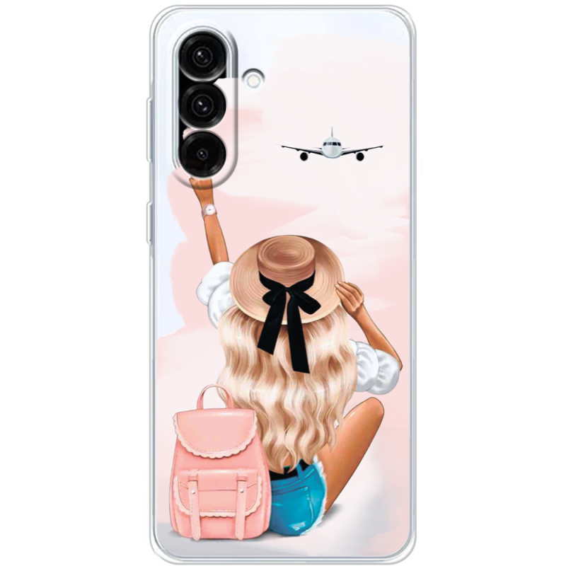 Прозорий чохол BoxFace Samsung Galaxy A27 5G (A276) Travel Girl