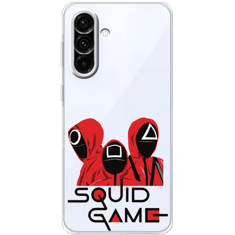 Прозорий чохол BoxFace Samsung Galaxy A27 5G (A276) siquid game люди в красном