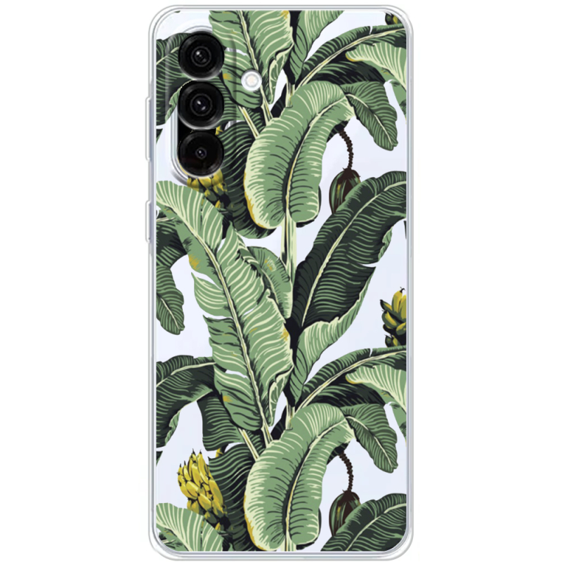 Прозорий чохол BoxFace Samsung Galaxy A27 5G (A276) Banana Leaves