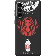 Чорний чохол BoxFace Samsung Galaxy A27 5G (A276) RedWhite Coffee