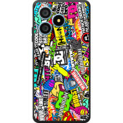 Чохол BoxFace Blackview Wave 9C Multicolored Inscriptions