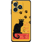 Чохол BoxFace Blackview Wave 9C Noir Cat