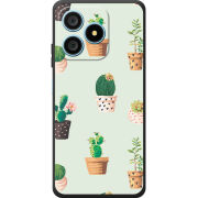Чохол BoxFace Blackview Wave 9C L-green Cacti
