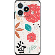 Чохол BoxFace Blackview Wave 9C Line Flowers