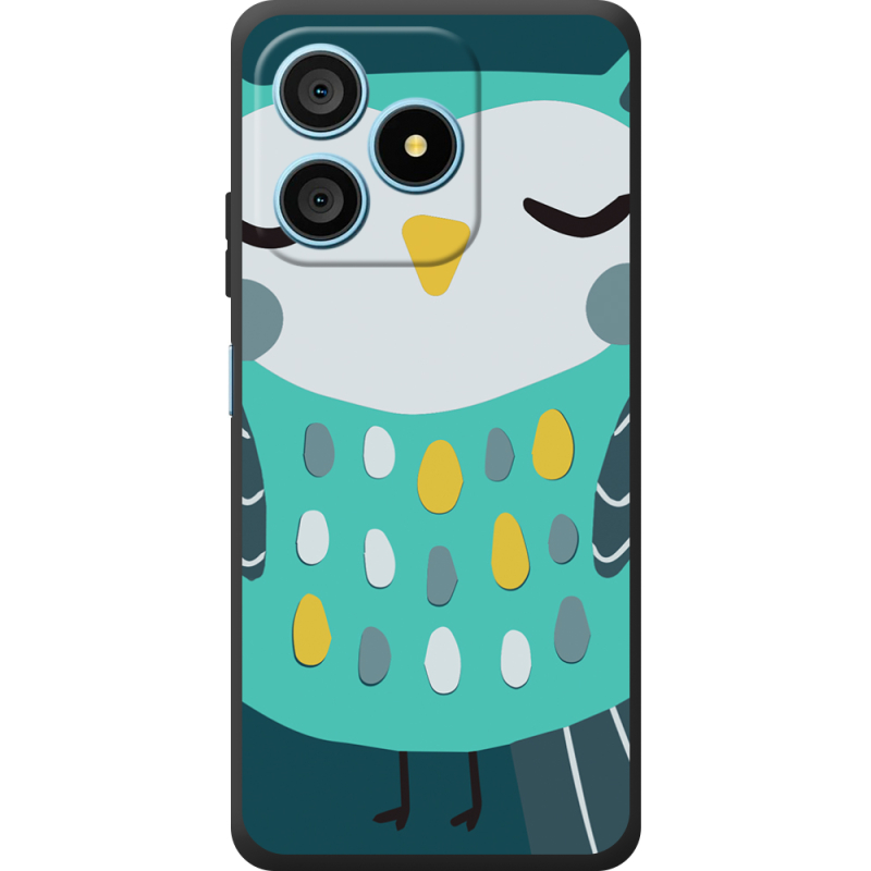 Чохол BoxFace Blackview Wave 9C Green Owl