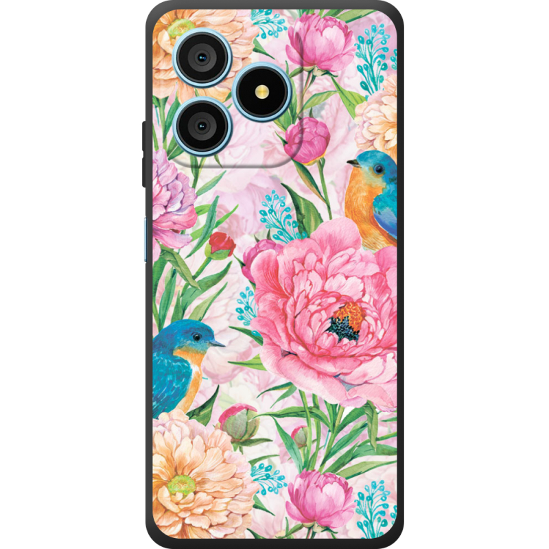 Чохол BoxFace Blackview Wave 9C Birds in Flowers