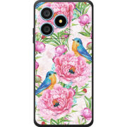 Чохол BoxFace Blackview Wave 9C Birds and Flowers