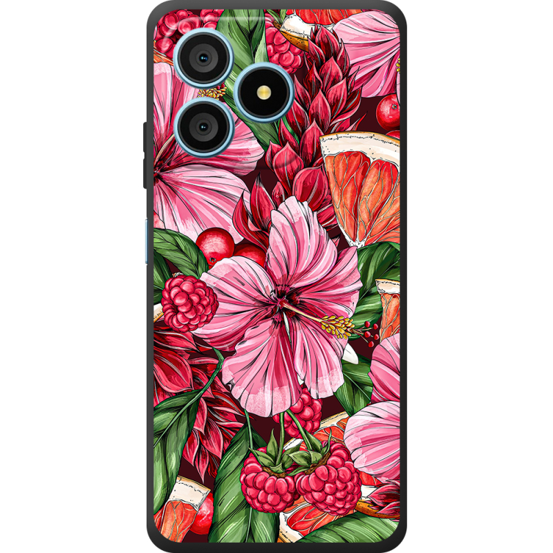 Чохол BoxFace Blackview Wave 9C Tropical Flowers