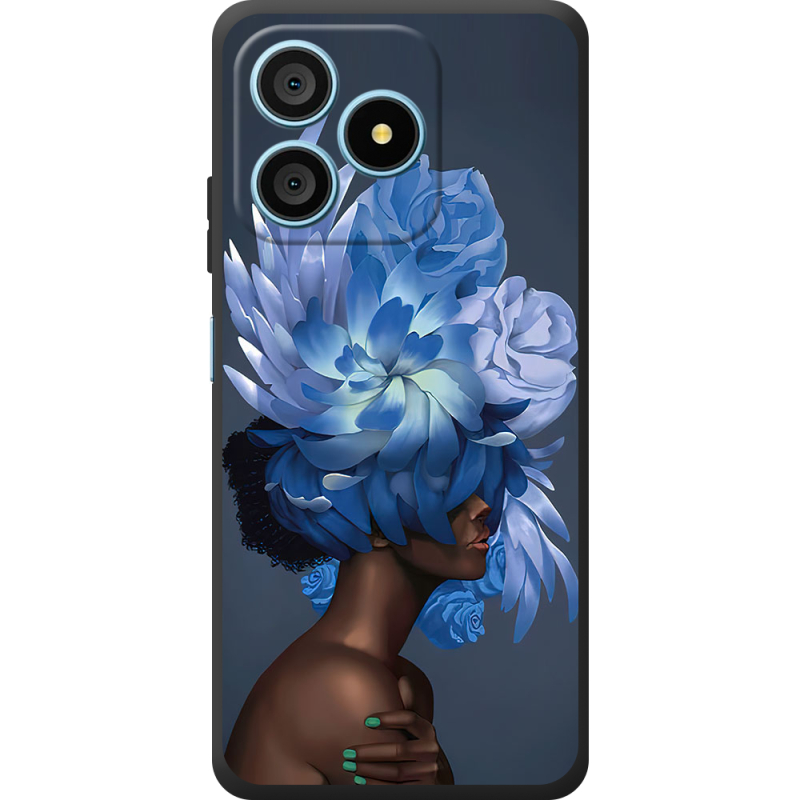 Чохол BoxFace Blackview Wave 9C Exquisite Blue Flowers