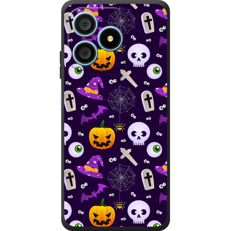 Чохол BoxFace Blackview Wave 9C Halloween Purple Mood