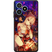 Чохол BoxFace Blackview Wave 9C Genshin Ёимия с огоньком