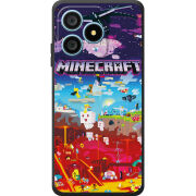 Чохол BoxFace Blackview Wave 9C Minecraft World Beyond