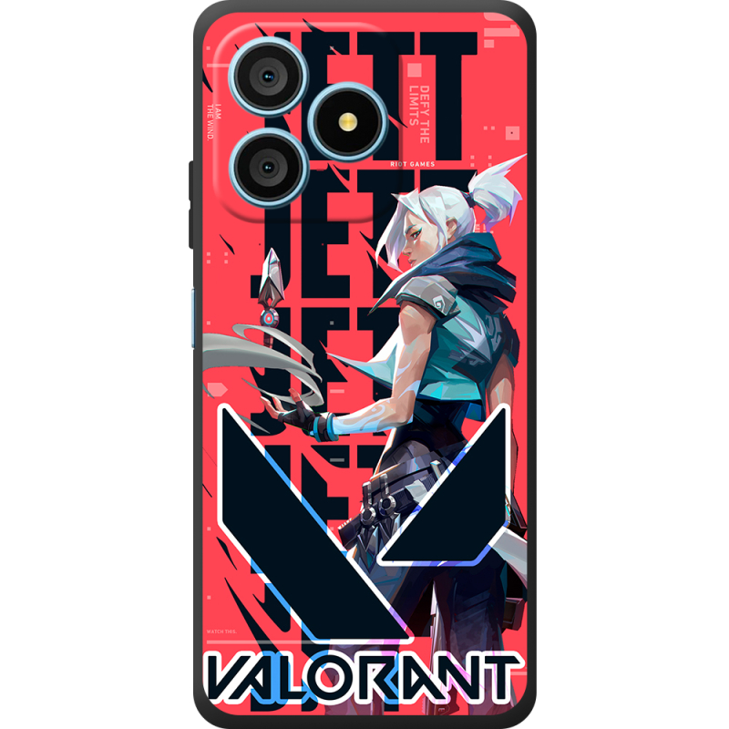 Чохол BoxFace Blackview Wave 9C Valorant Jett
