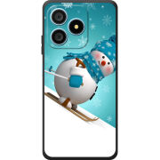 Чохол BoxFace Blackview Wave 9C Skier Snowman