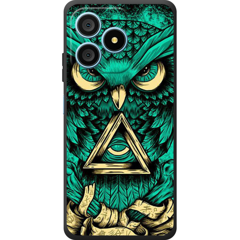 Чохол BoxFace Blackview Wave 9C Masonic Owl
