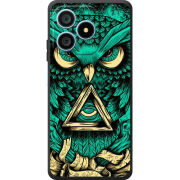 Чохол BoxFace Blackview Wave 9C Masonic Owl