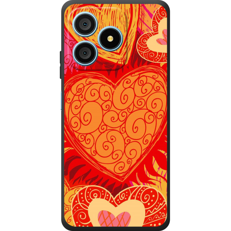 Чохол BoxFace Blackview Wave 9C Warm Hearts