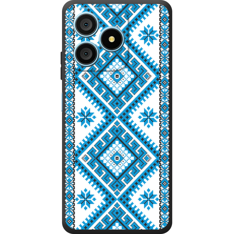 Чохол BoxFace Blackview Wave 9C Блакитний Орнамент