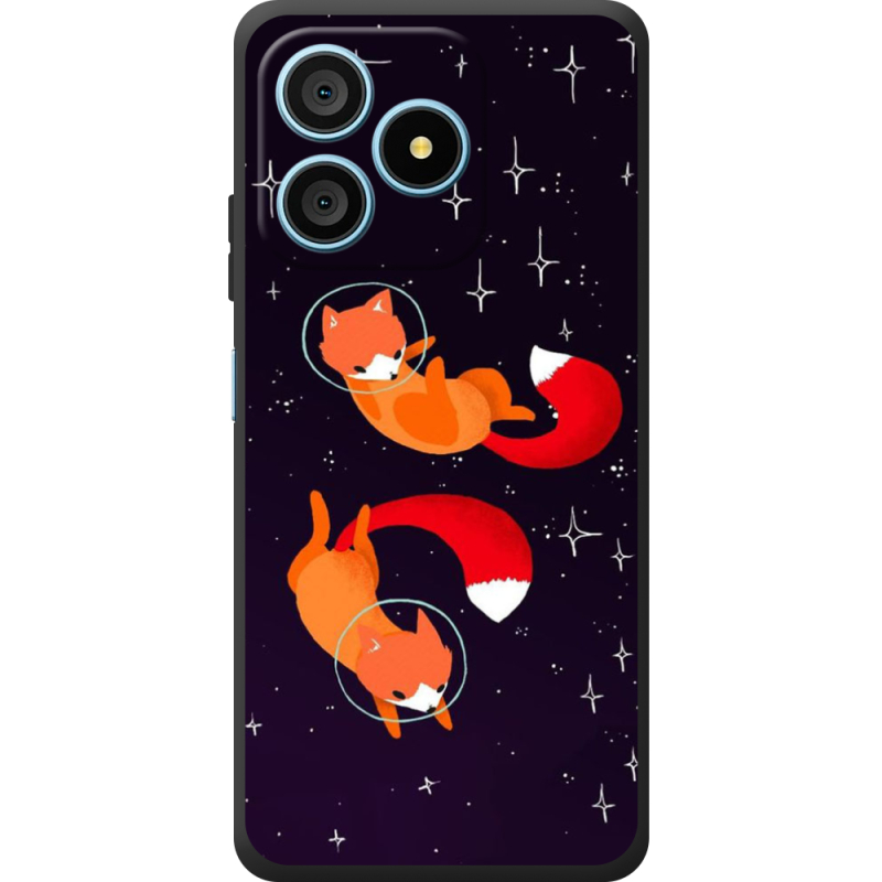 Чохол BoxFace Blackview Wave 9C Fox-Astronauts