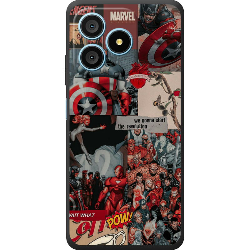 Чохол BoxFace Blackview Wave 9C Marvel Avengers
