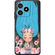 Прозорий чохол BoxFace Blackview Wave 9C Blue Hair