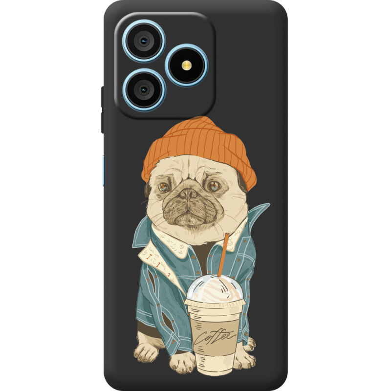 Прозорий чохол BoxFace Blackview Wave 9C Dog Coffeeman
