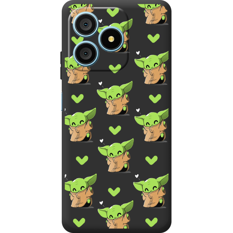 Прозорий чохол BoxFace Blackview Wave 9C Pattern Baby Yoda
