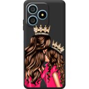 Прозорий чохол BoxFace Blackview Wave 9C Queen and Princess