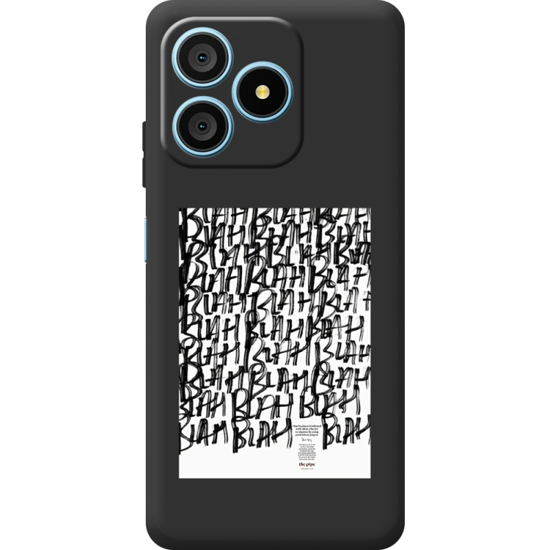 Прозорий чохол BoxFace Blackview Wave 9C Blah Blah