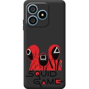 Прозорий чохол BoxFace Blackview Wave 9C siquid game люди в красном