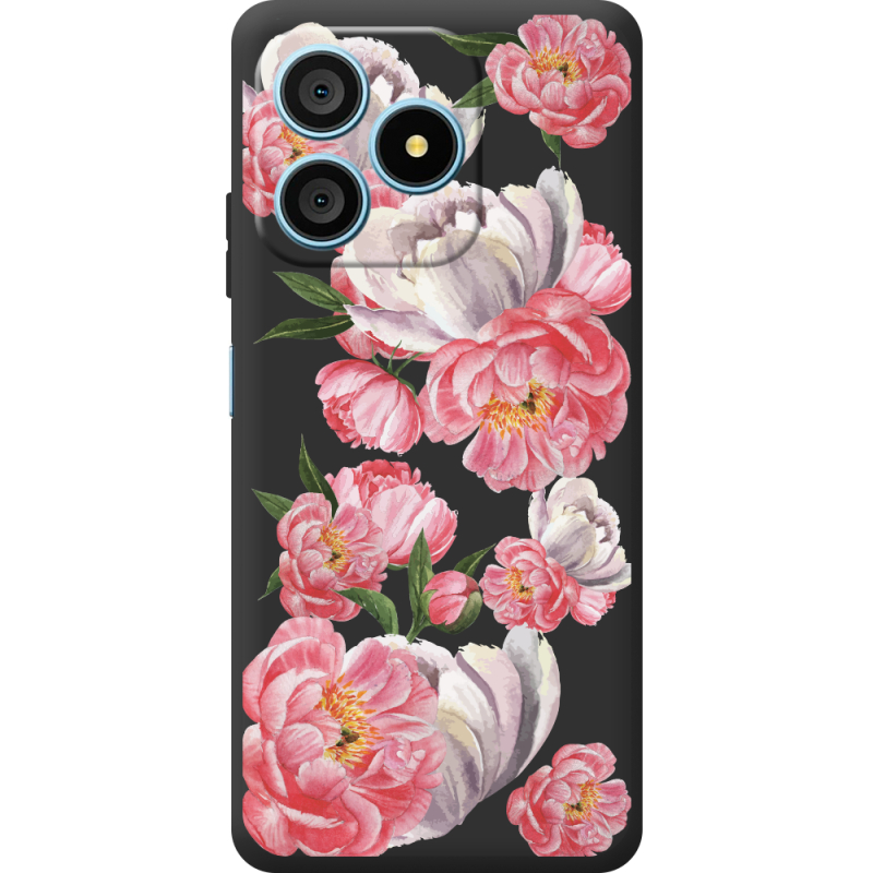 Прозорий чохол BoxFace Blackview Wave 9C Peony Watercolor Style