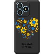 Прозорий чохол BoxFace Blackview Wave 9C Все буде Україна