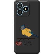 Прозорий чохол BoxFace Blackview Wave 9C Синиця і калина