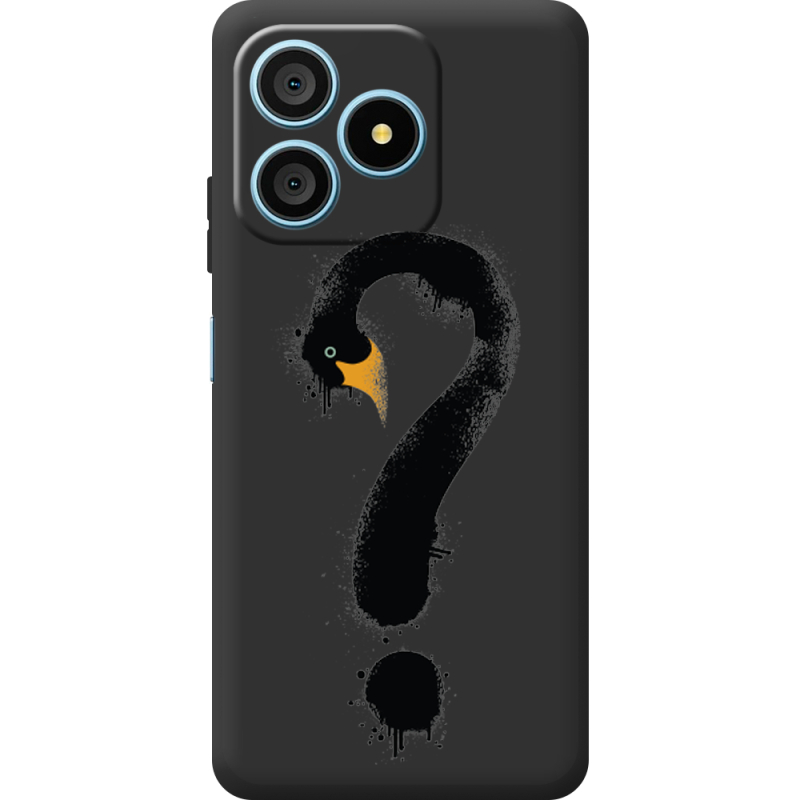 Прозорий чохол BoxFace Blackview Wave 9C Swan question